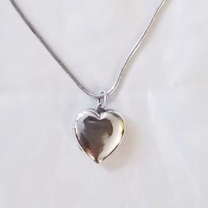 Tiffany & Co. Sterling Silver Necklace and Locket